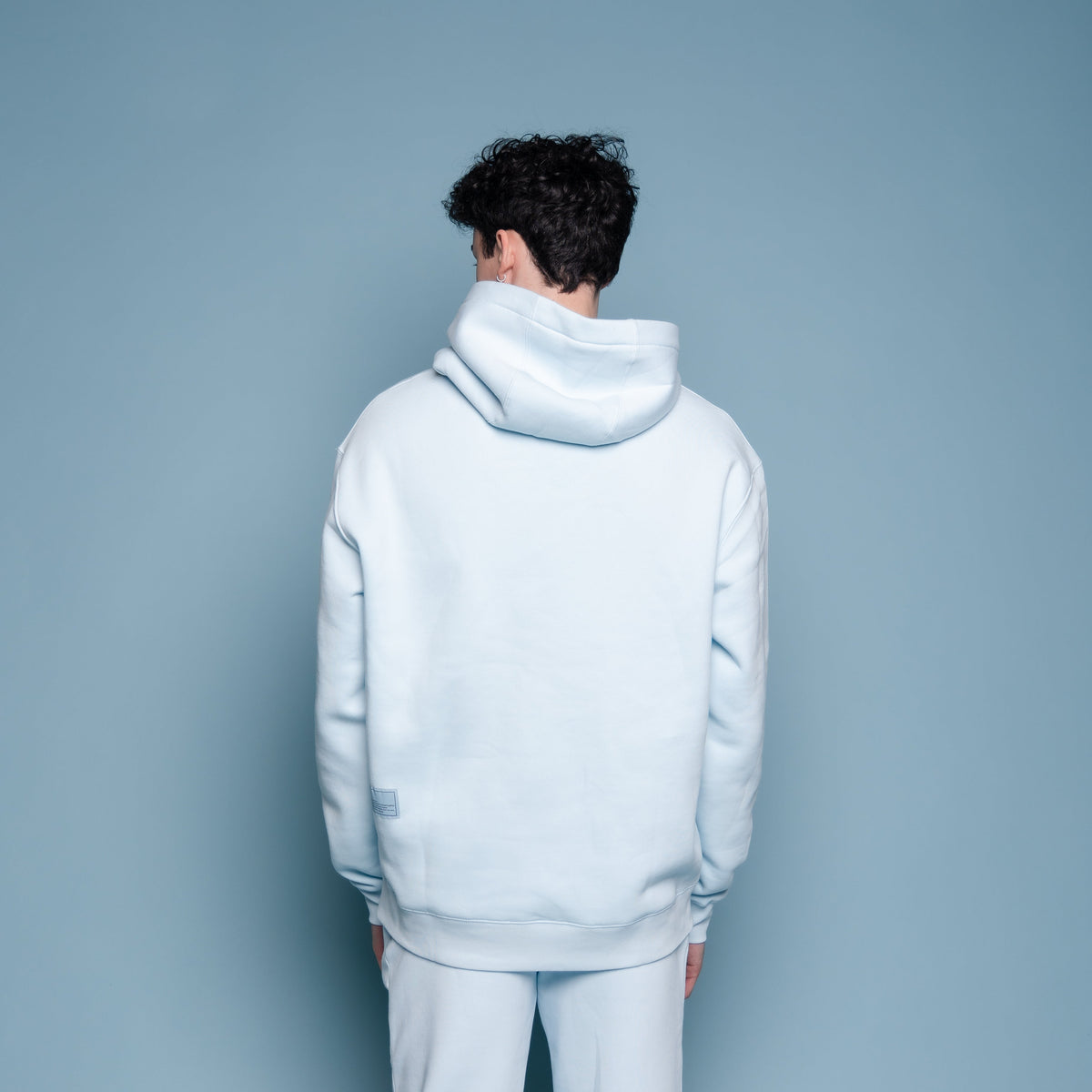Hoodie in Ocean blue