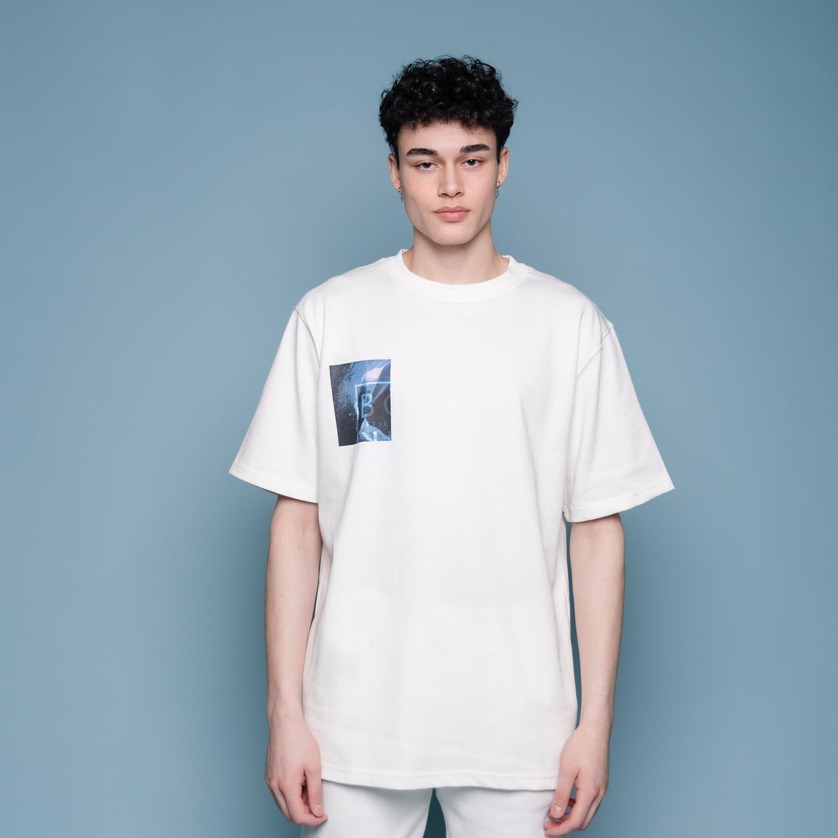 T-Shirts in Glacier white