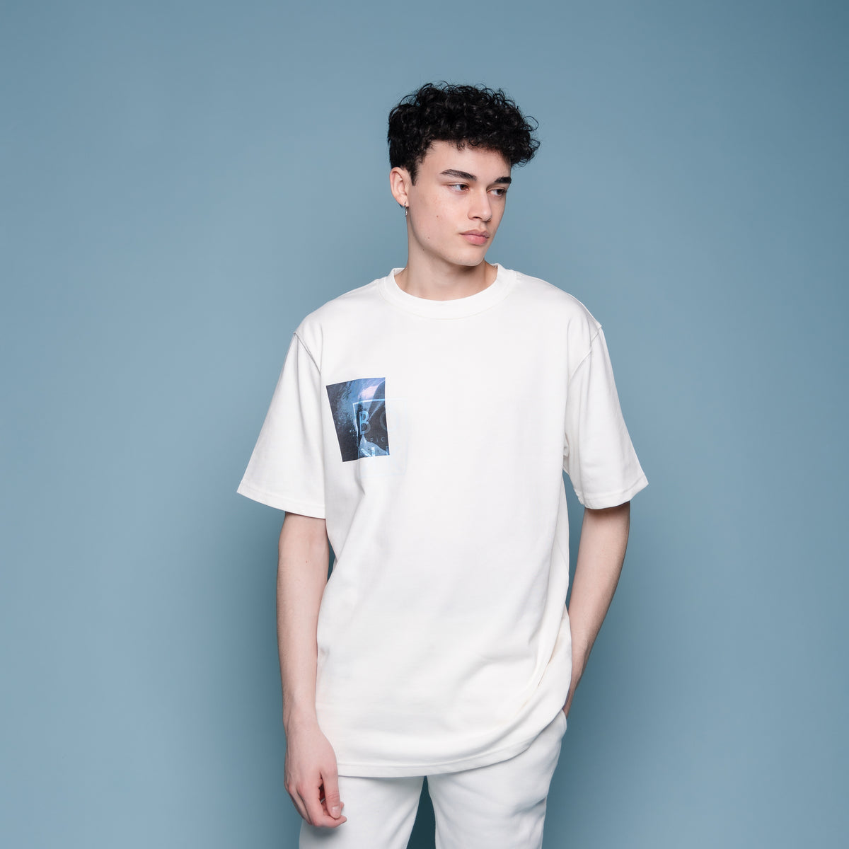 T-Shirts in Glacier white