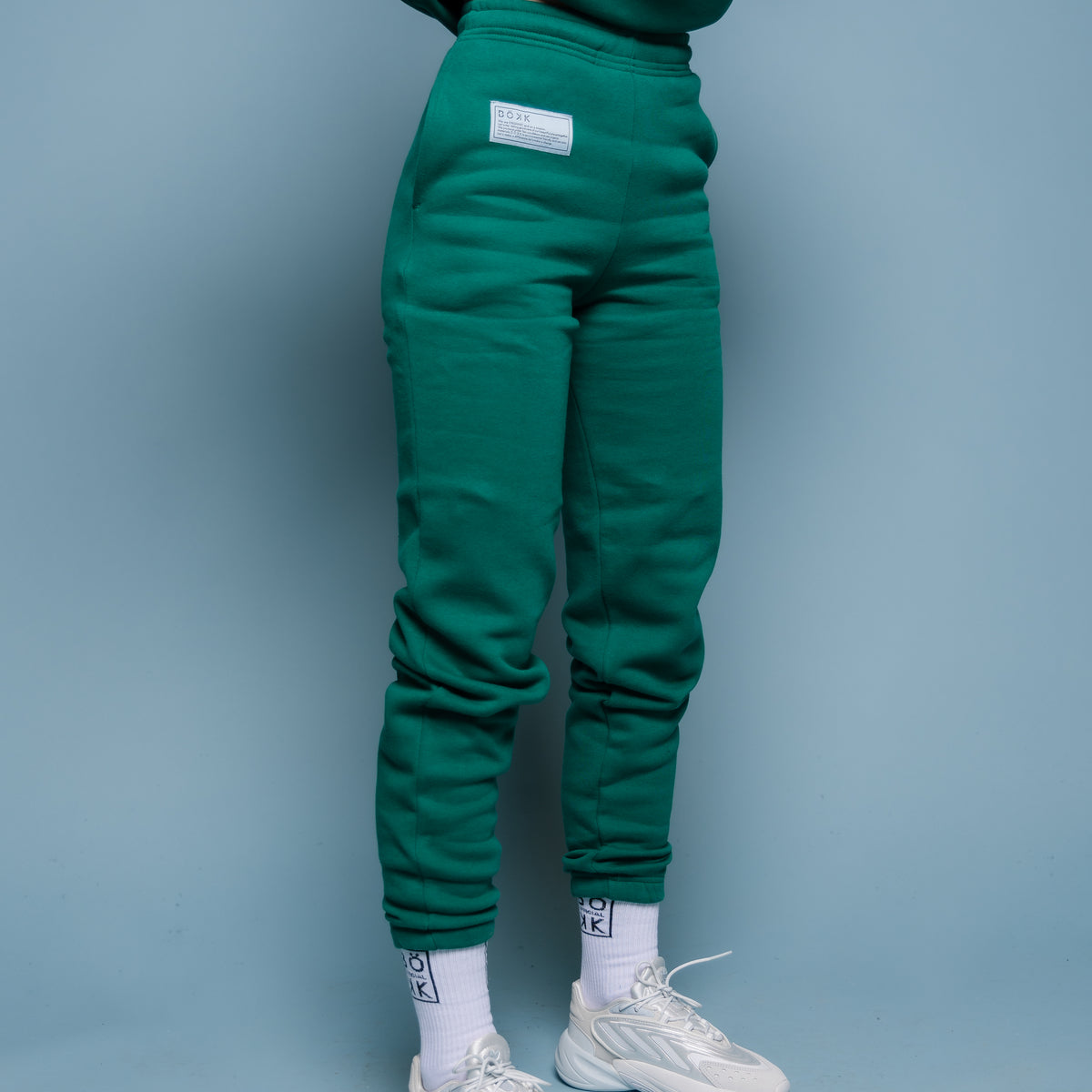 Joggers in Forest green