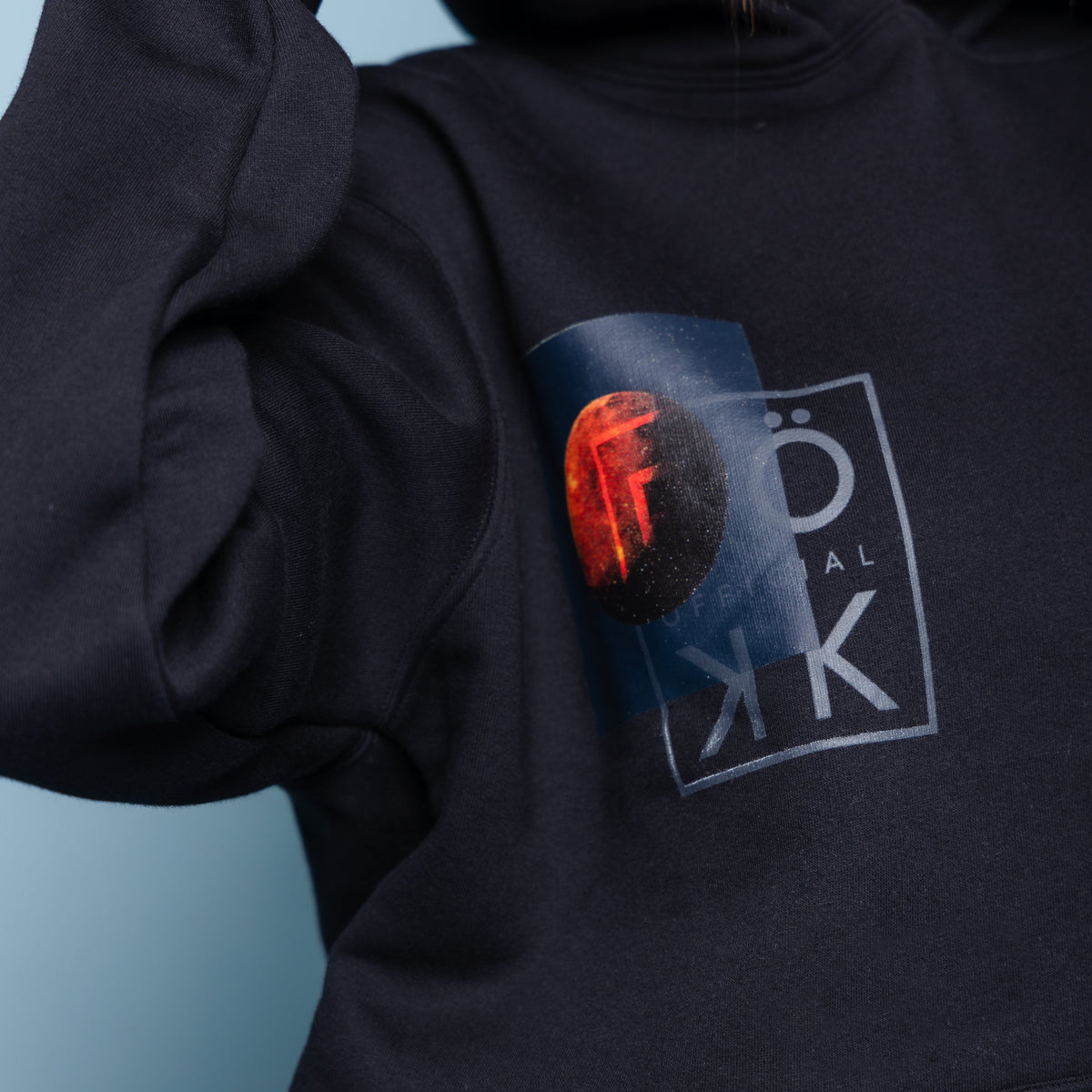 Hoodie in Universe black