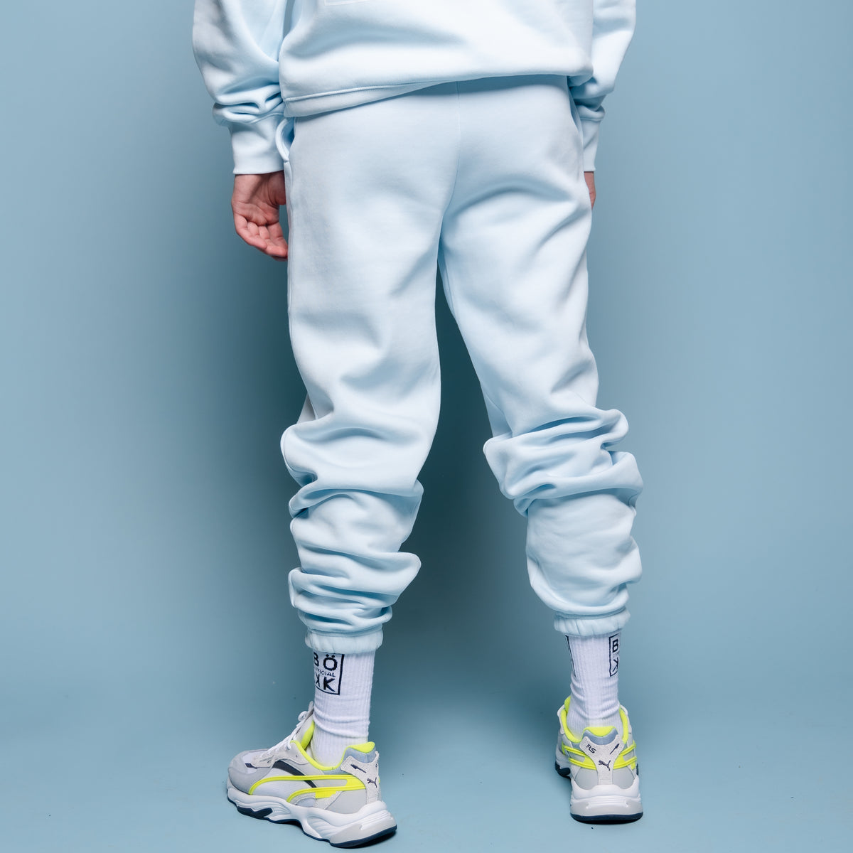 Joggers in Ocean blue