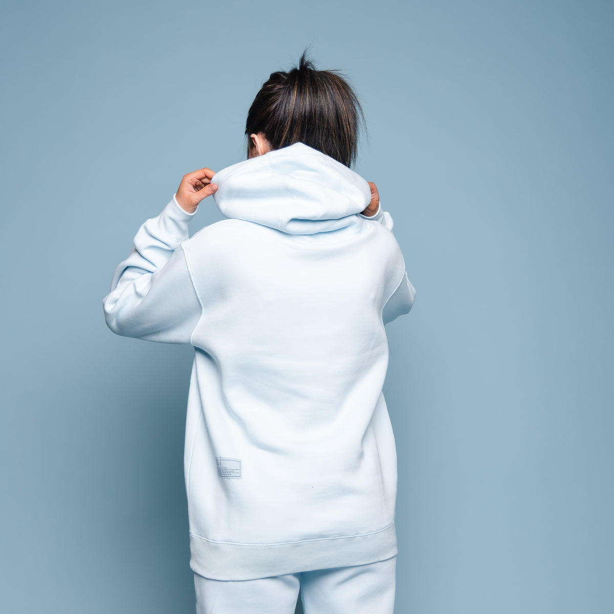 Hoodie in Ocean blue